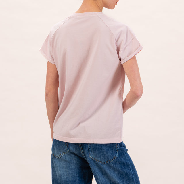 Zeroassoluto-Camiseta regular fit - rosa