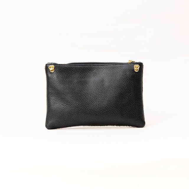 Zeroassoluto-Pochette in cavallino camouflage - militare