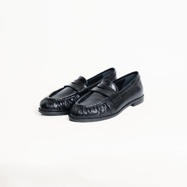 Divine Follie-Mocassino in pelle - nero