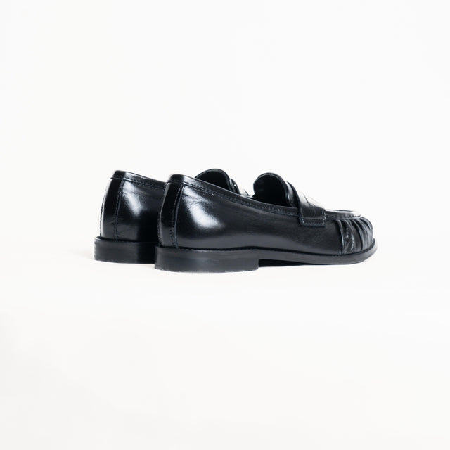 Divine Follie-Mocassino in pelle - nero