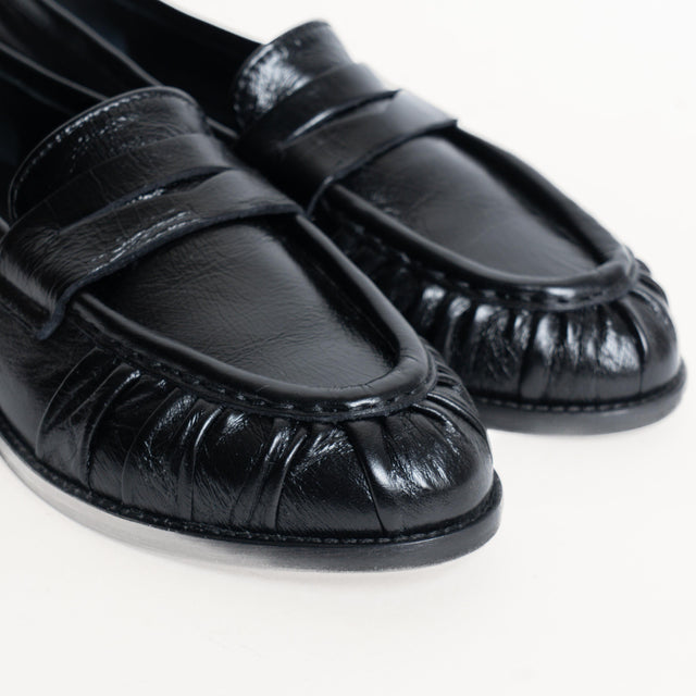 Divine Follie-Mocassino in pelle - nero