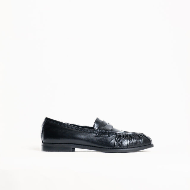 Divine Follie-Mocassino in pelle - nero