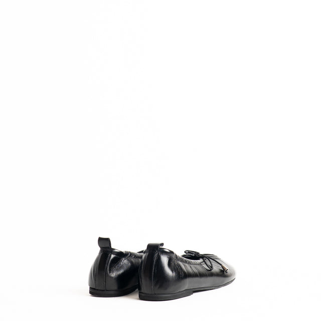 Divine follie-Ballerina in pelle - Nero