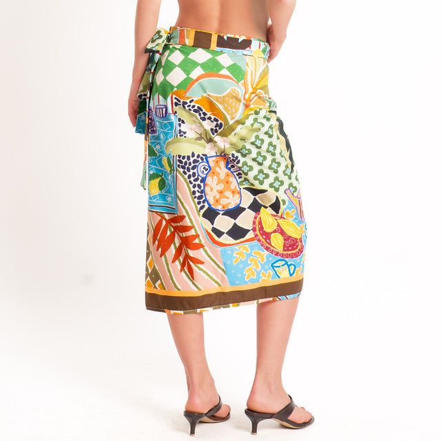 Dixie-Gonna portafoglio fantasia - multicolor