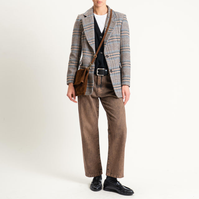 Tensione in-Jeans TOM straight - moka