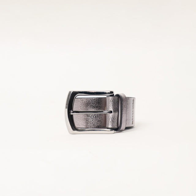 Zeroassoluto-Cintura laminata genuine leather high quality - bronzo