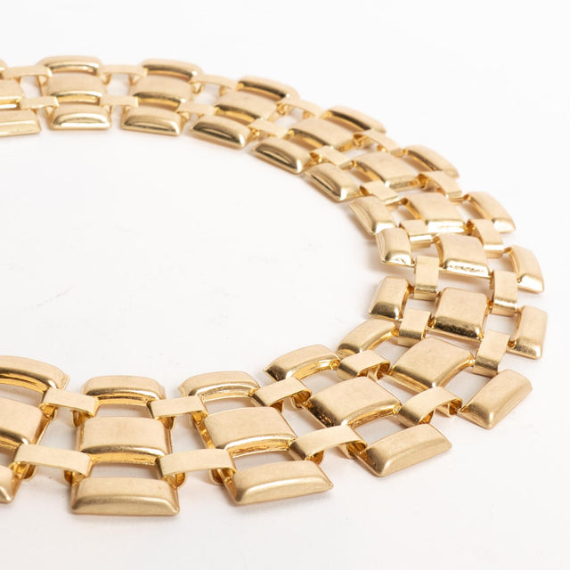 W by Whitemood-Collana bavaglino intrecciato - gold