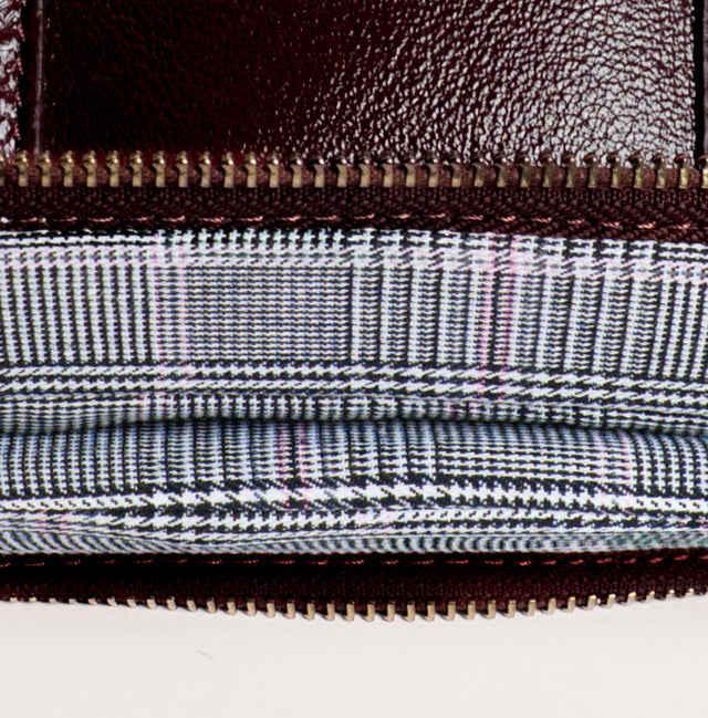 Zeroassoluto-Pochette genuine leather high quality - Bordeaux