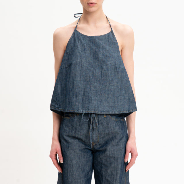 Vicolo-Top JULIET chambray - denim