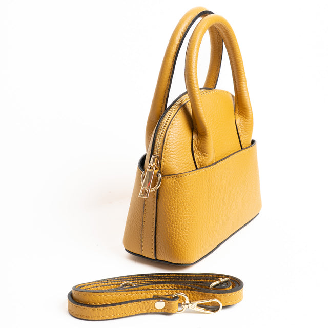 W by Whitemood-Mini bag a mano - Senape