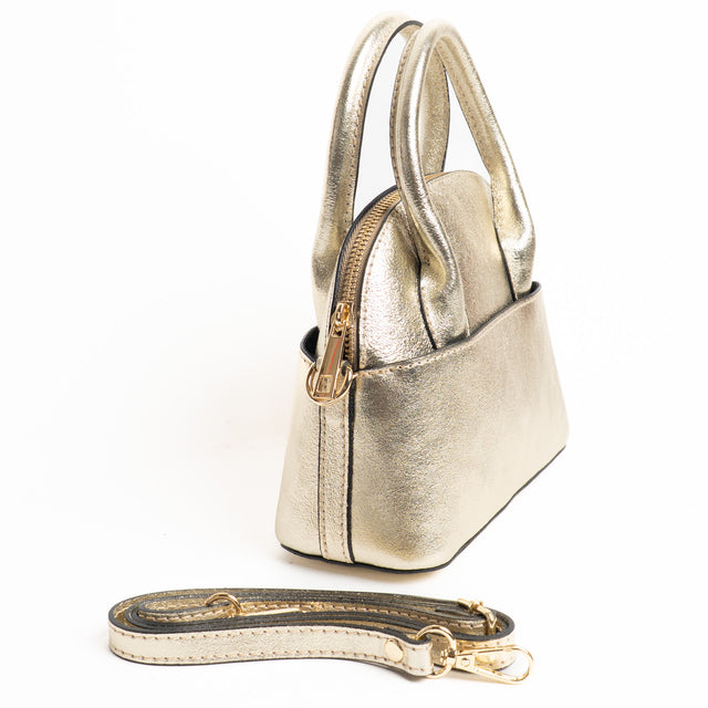 W by Whitemood-Mini bag a mano - gold