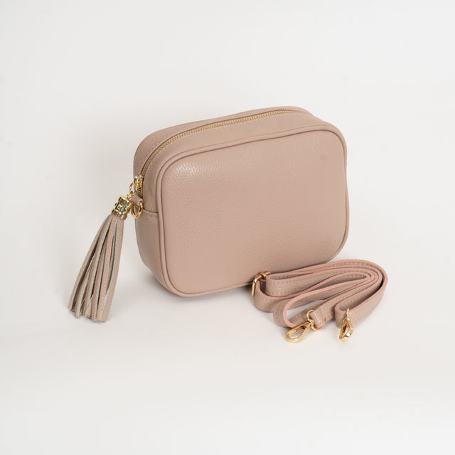 W by whitemood- Borsa con nappina - cipria