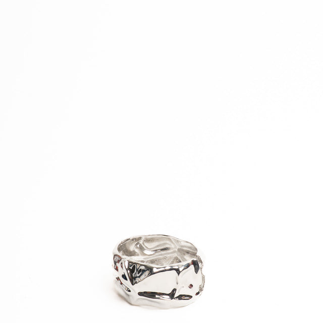 W by Whitemood-Bracciale rigido increspato - silver