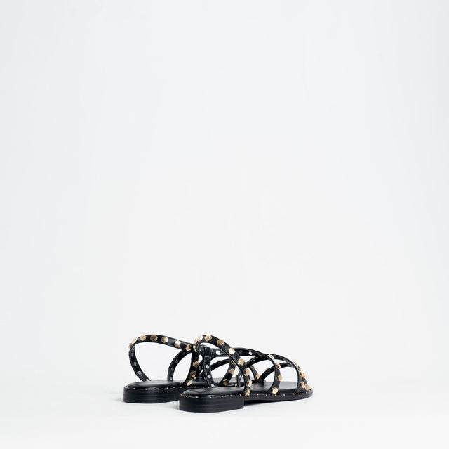 Divine Follie-Sandalo con borchie - nero/platino