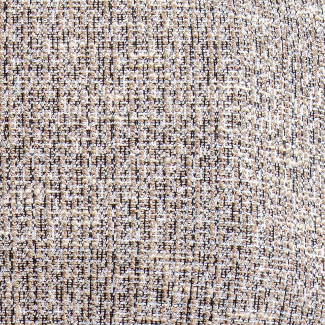 Zeroassoluto-Giacca GRACE bouclè con micro paillettes - nero/biscotto