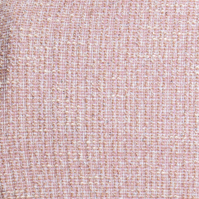 Zeroassoluto-Giacca GRACE bouclè con micro paillettes - rosa/burro