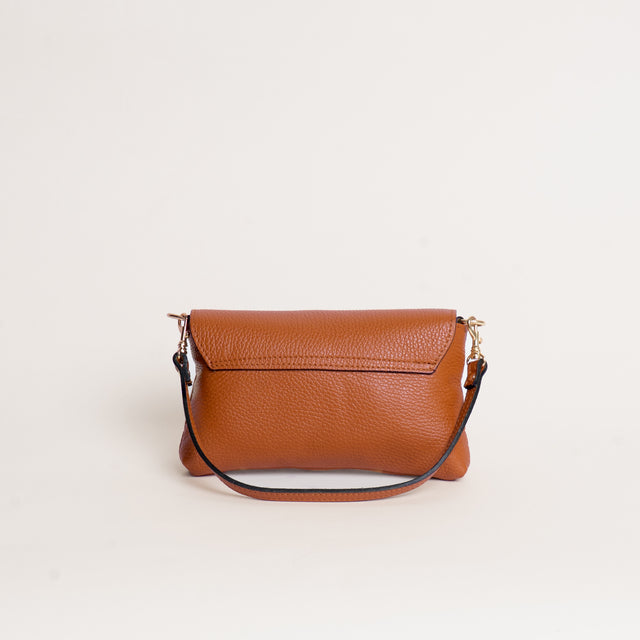 Bolso de mano W by White Mood de piel auténtica en color loza