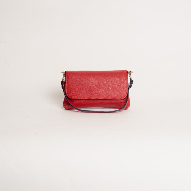 W by white mood-Pochette genuine leather - lacca