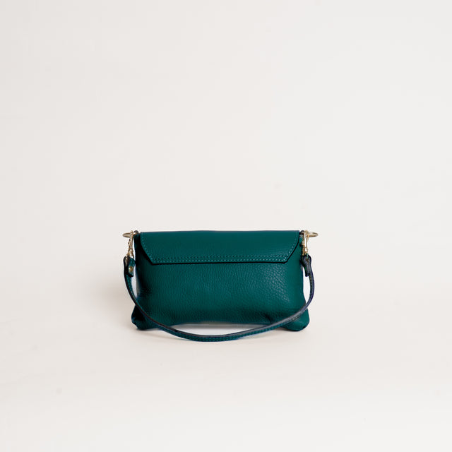 W by white mood-Pochette genuine leather - ottanio
