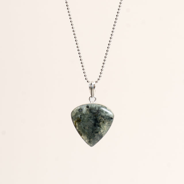 W by Whitemood-Collana pietra SERAFINITE - verde