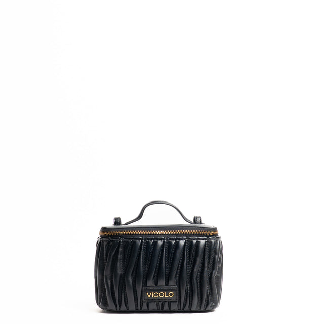 Vicolo-Borsa bauletto con tracolla - nero