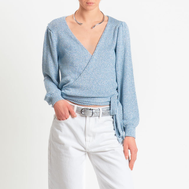 Vicolo-Scaldacuore filo lurex - carta da zucchero