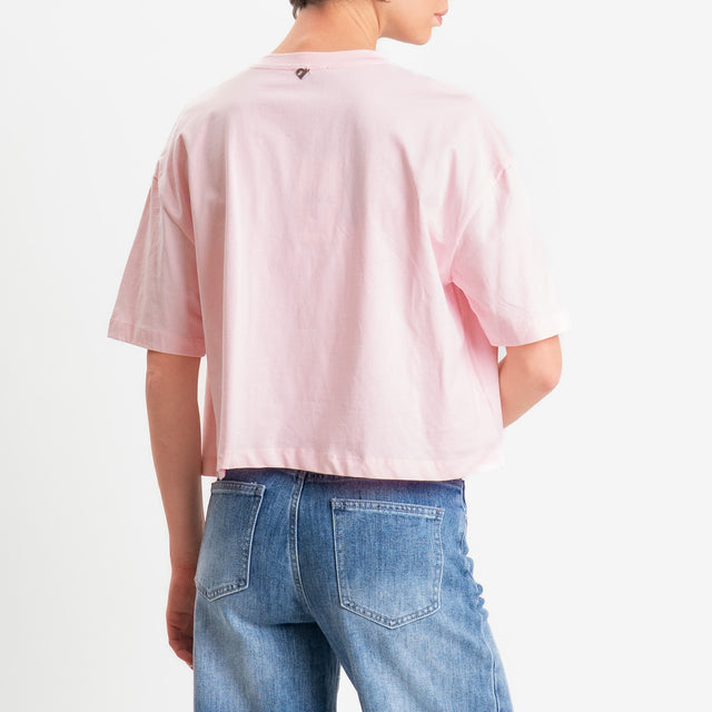 Dixie-T-shirt in cotone - rosa