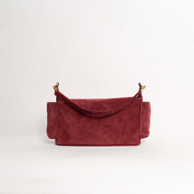 W by whitemood- Borsa city scamosciata - vino