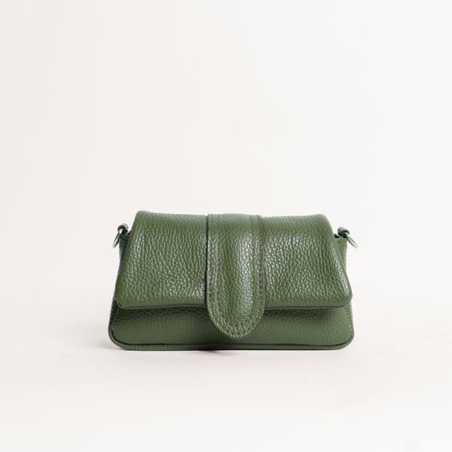 W by whitemood- Mini bag in pelle - militare