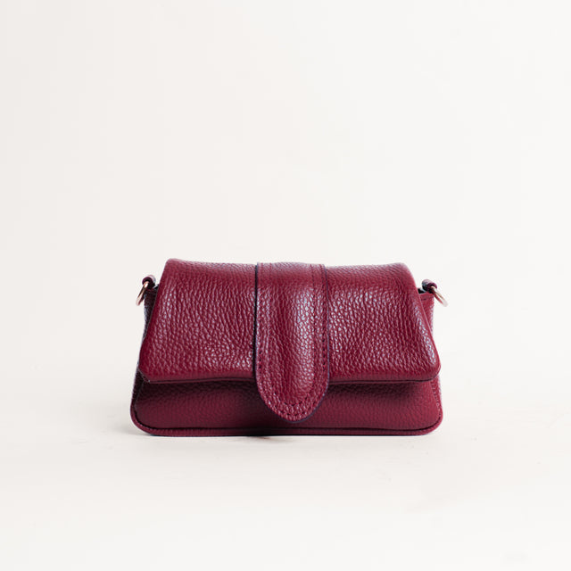 W by whitemood- Mini bag in pelle - vino