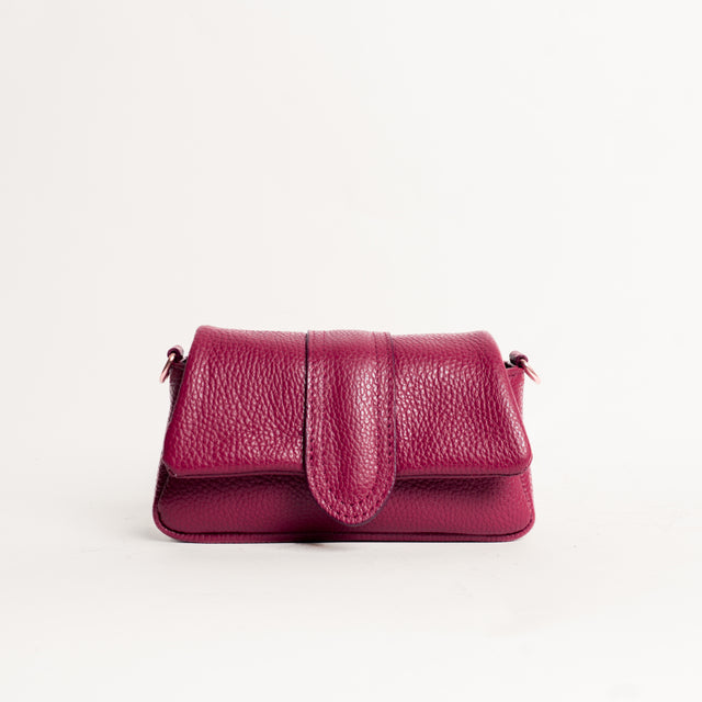 W by whitemood- Mini bag in pelle - malva