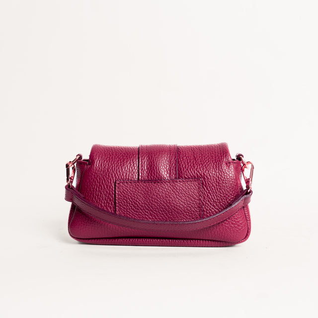 W by whitemood- Mini bag in pelle - malva