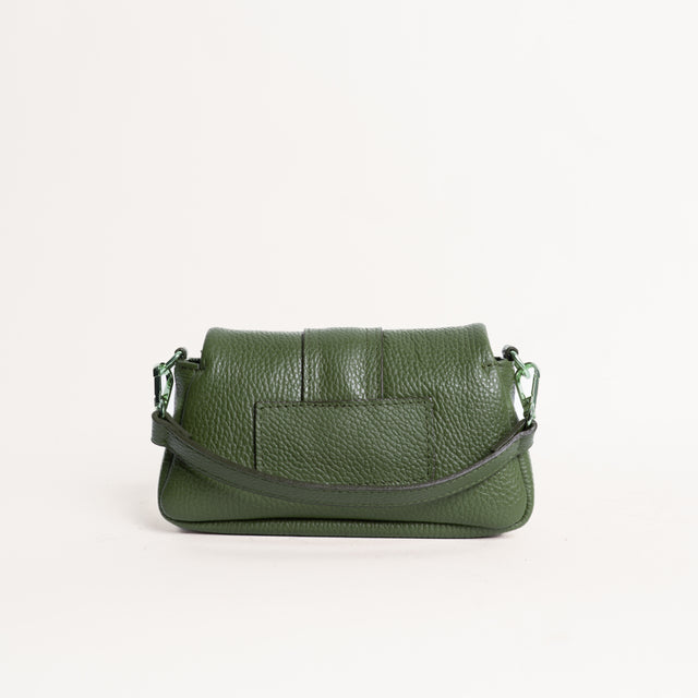 W by whitemood- Mini bag in pelle - militare