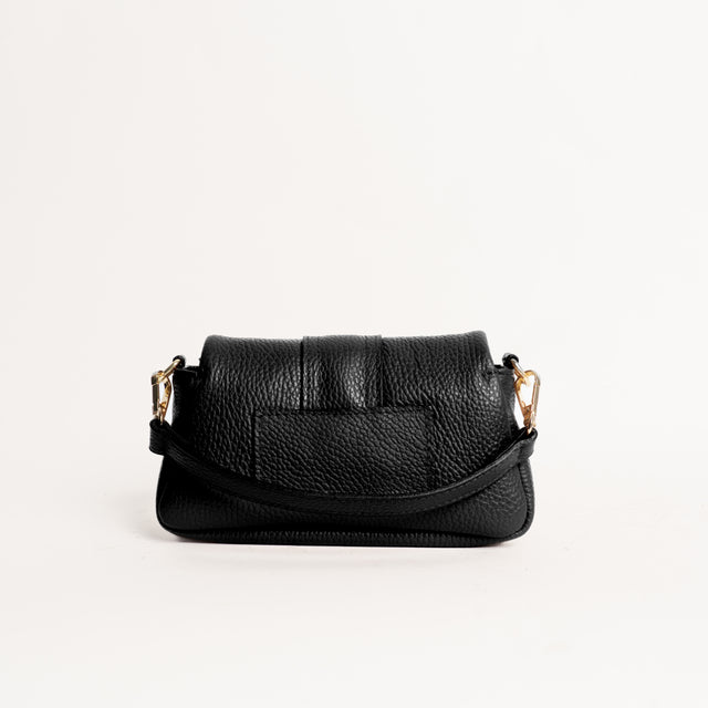 W by whitemood- Mini bag in pelle - nero