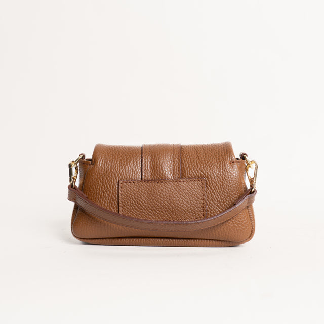 W by whitemood- Mini bag in pelle - cuoio