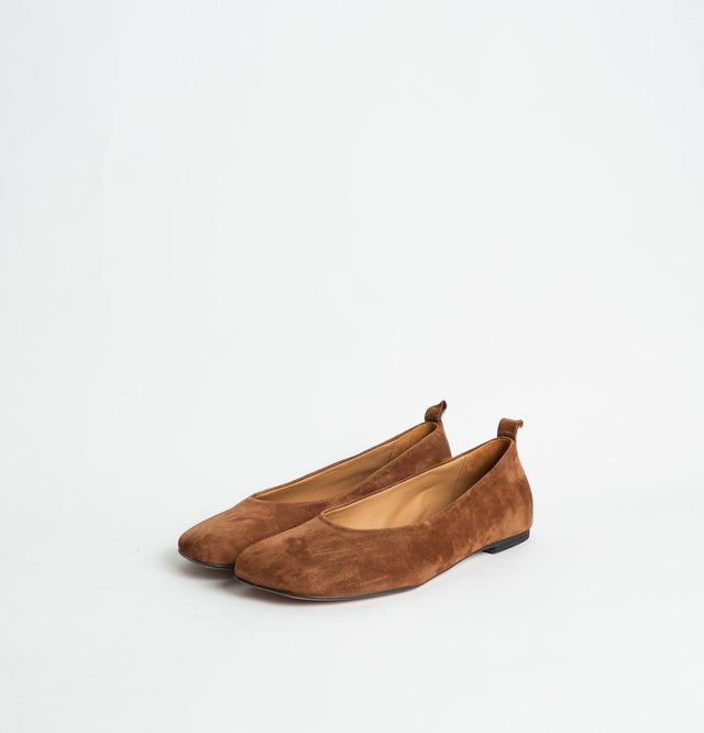 Divine Follie-Ballerina scamosciata - visone