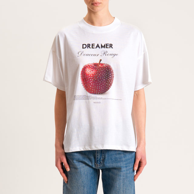 Vicolo-T-shirt "DREAMER " - bianco