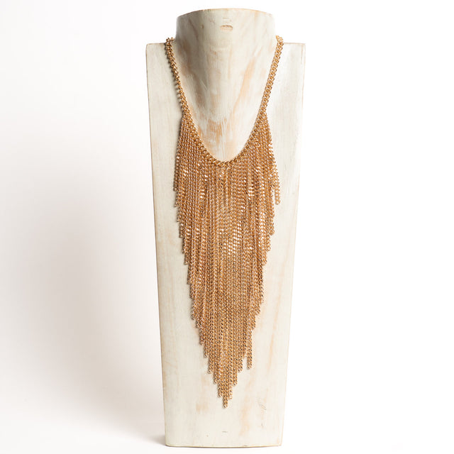 W by Whitemood-Collana frange - gold