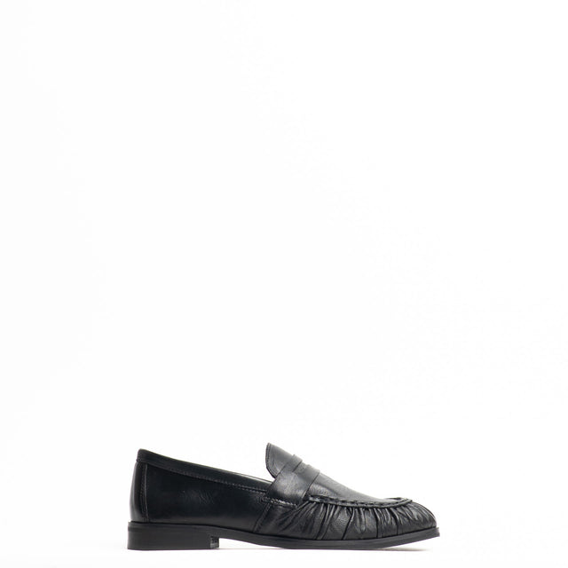 Ovyé-Mocassino in pelle - nero