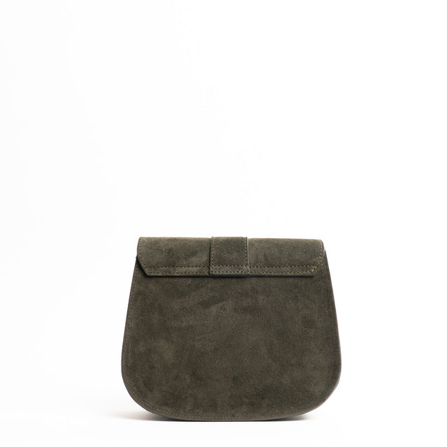 W by Whitemood-Tolfina scamosciata con fibbia - militare
