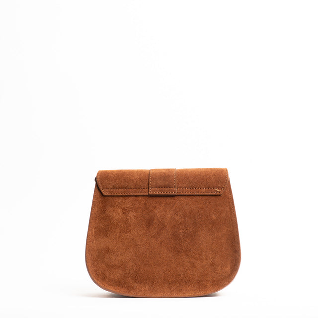 W by Whitemood-Tolfina scamosciata con fibbia - cuoio