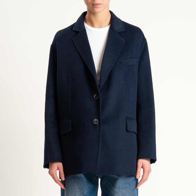 Vicolo-Giacca HAND MADE due bottoni - Blu