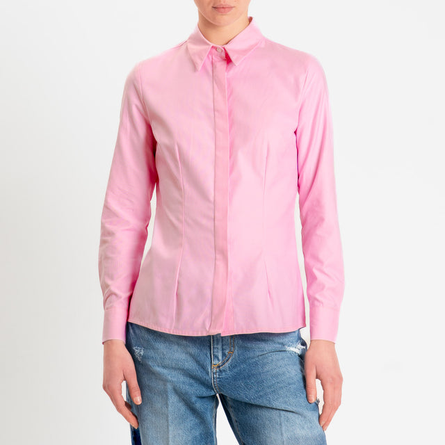 Dixie-Camicia oxford slim fit - rosa