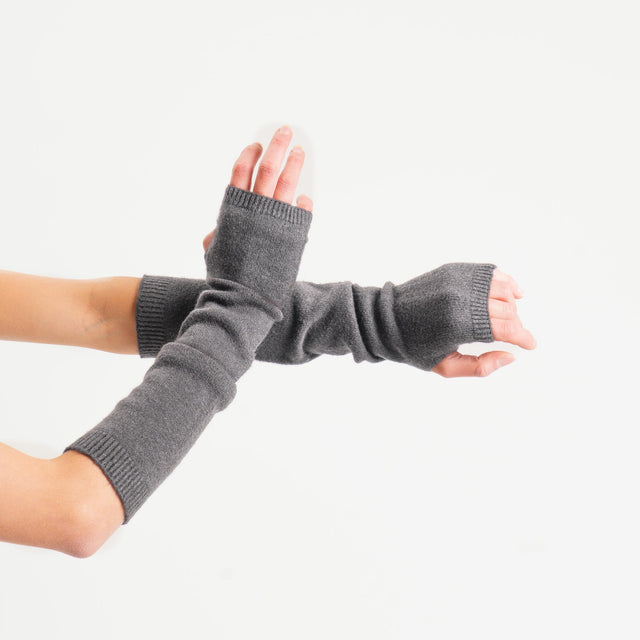 Kontatto-Manicotti - grigio melange