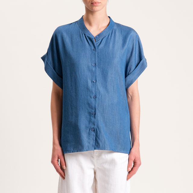 Zeroassoluto-Camicia KADY denim in tencel - denim