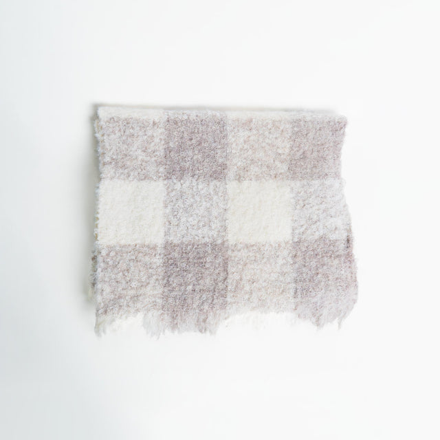 Imperial-Sciarpa quadri misto lana - beige/latte