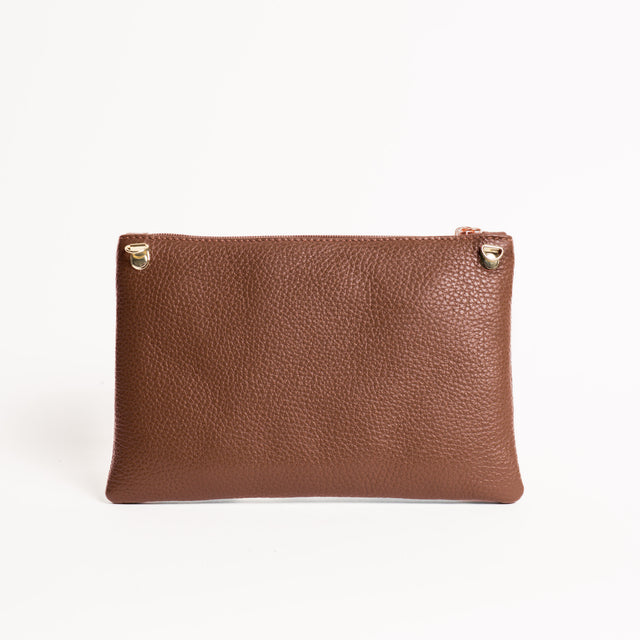 W by whitemood - Bolso de mano con borlas - café