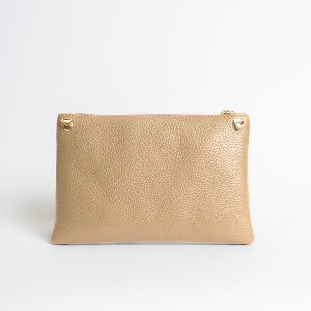 W by whitemood - Bolso de mano con borlas - arena