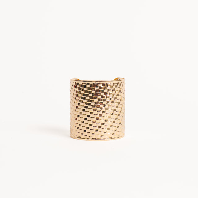 Pulsera trenzada W by whitemood - dorada