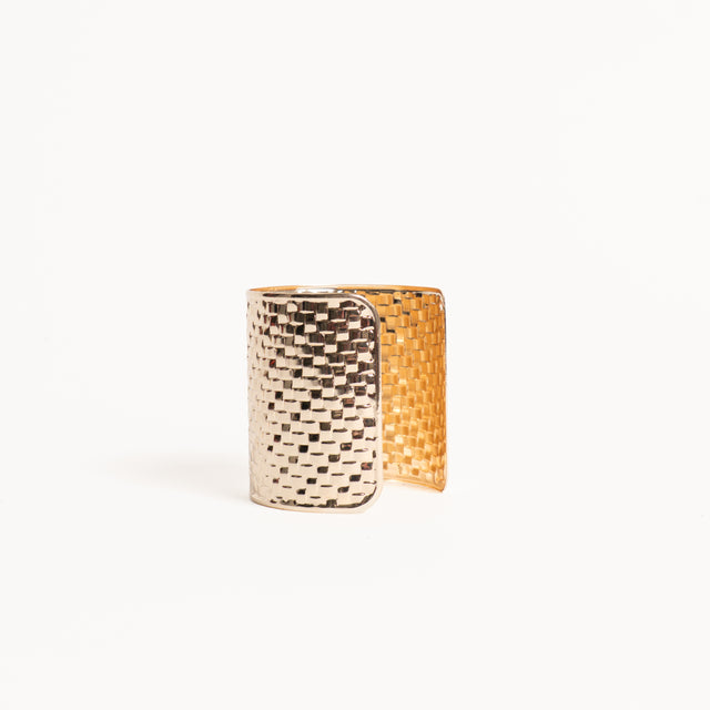 Pulsera trenzada W by whitemood - dorada